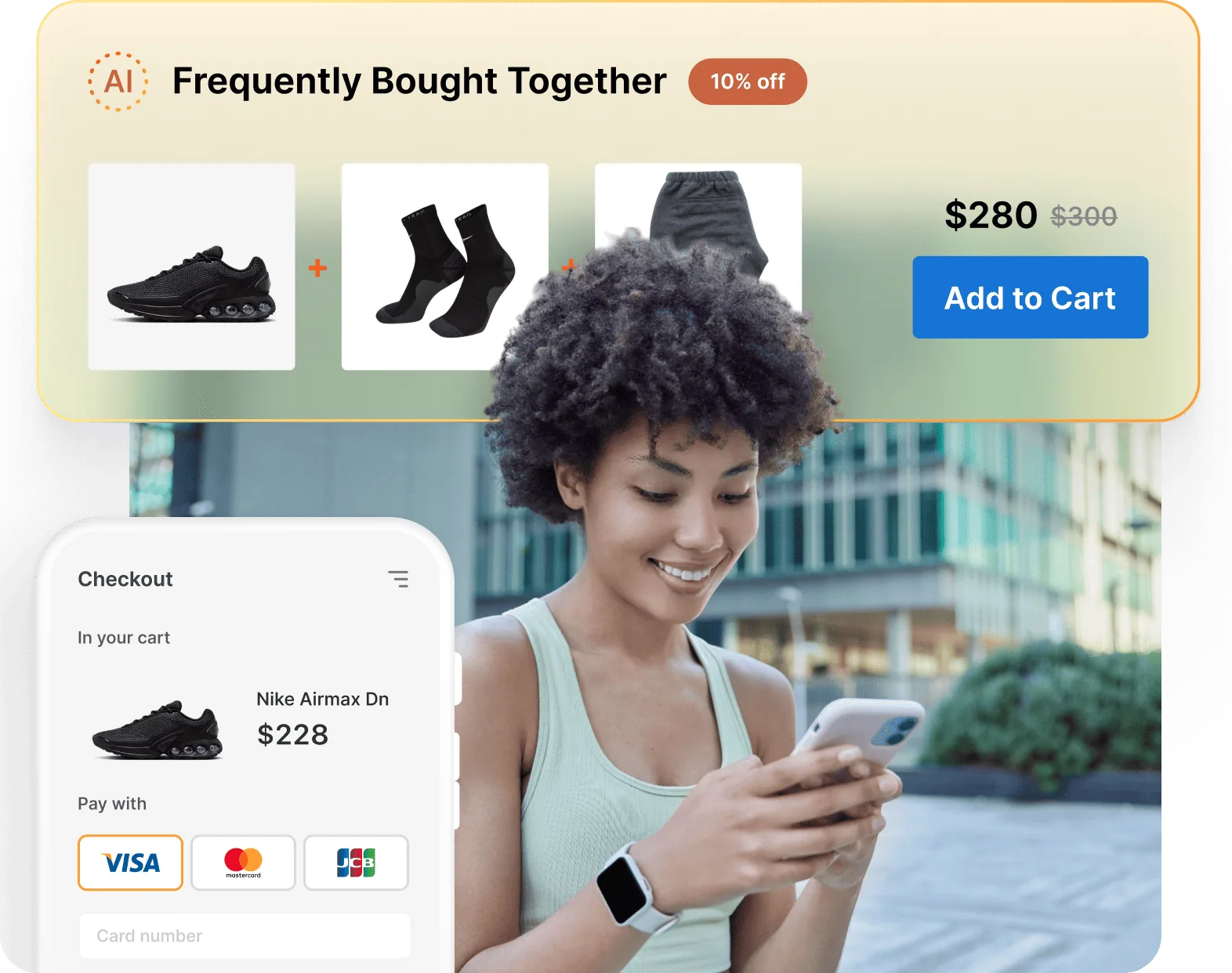 Frequently bought together bundle